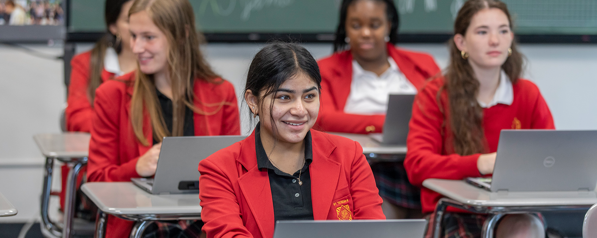STA students in classroom